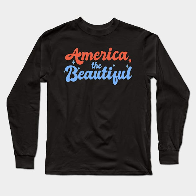 4th of july Long Sleeve T-Shirt by RayaneDesigns